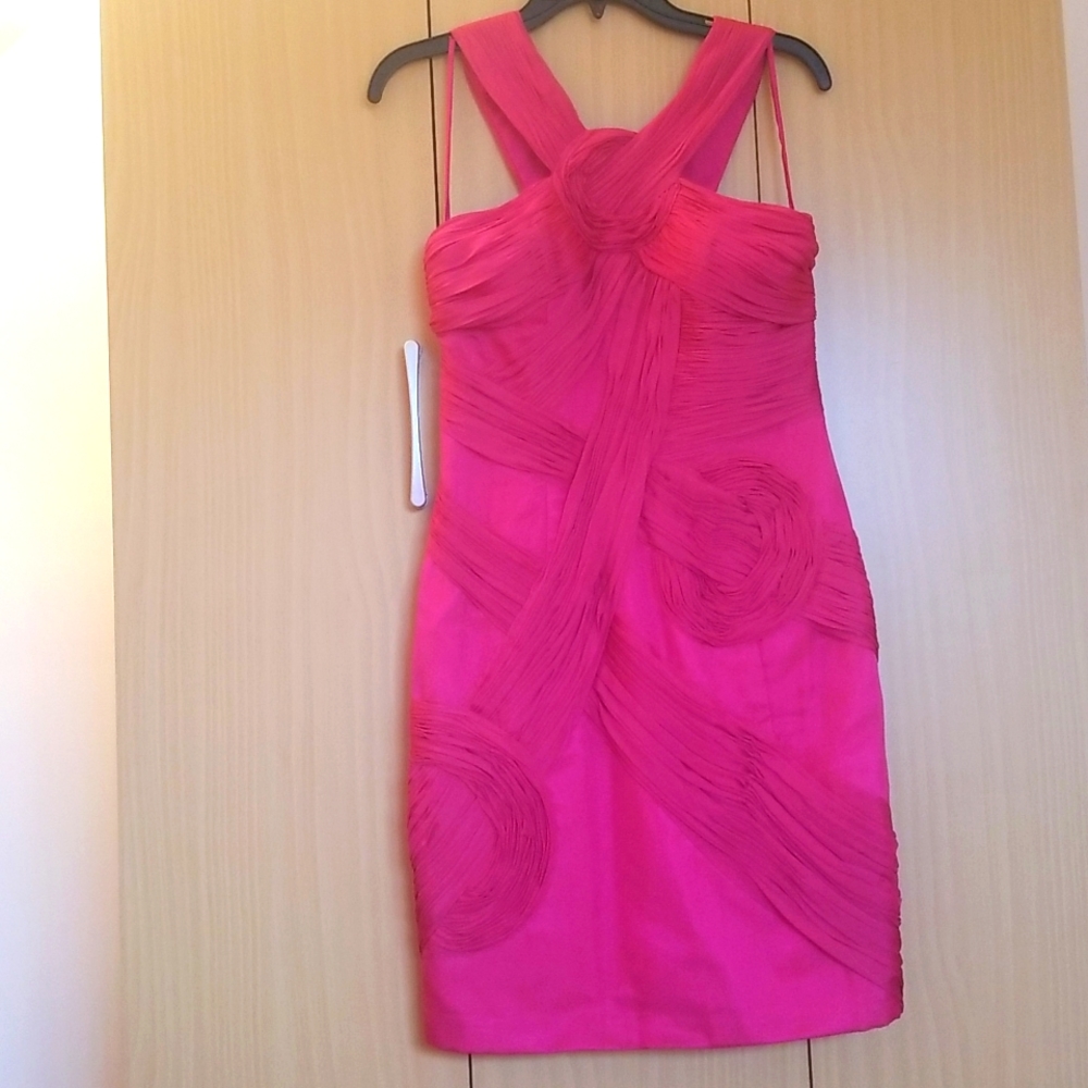 ❤ ❤ Pink Terani Couture Cocktail Dress